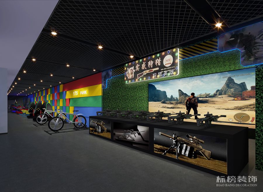 深圳VR CS遊戲店鋪裝修設計方案13