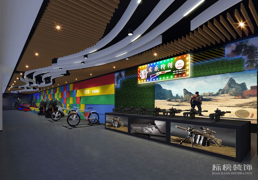 深圳VR CS遊戲店鋪裝修設計方案14